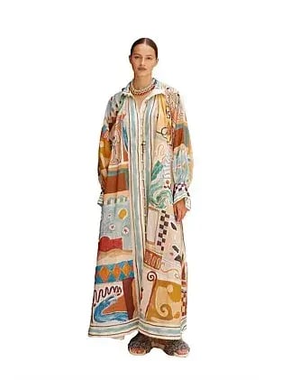 Alemais MICHELLE SHIRTDRESS Multi Size 8 photo 2
