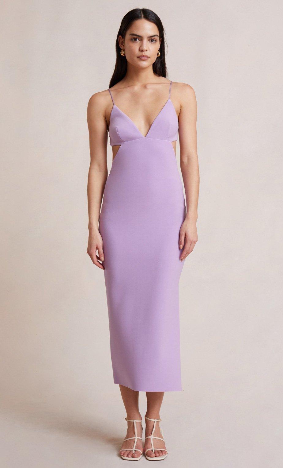 Bec & Bridge Ella Midi Dress Iris Size 8 photo 5