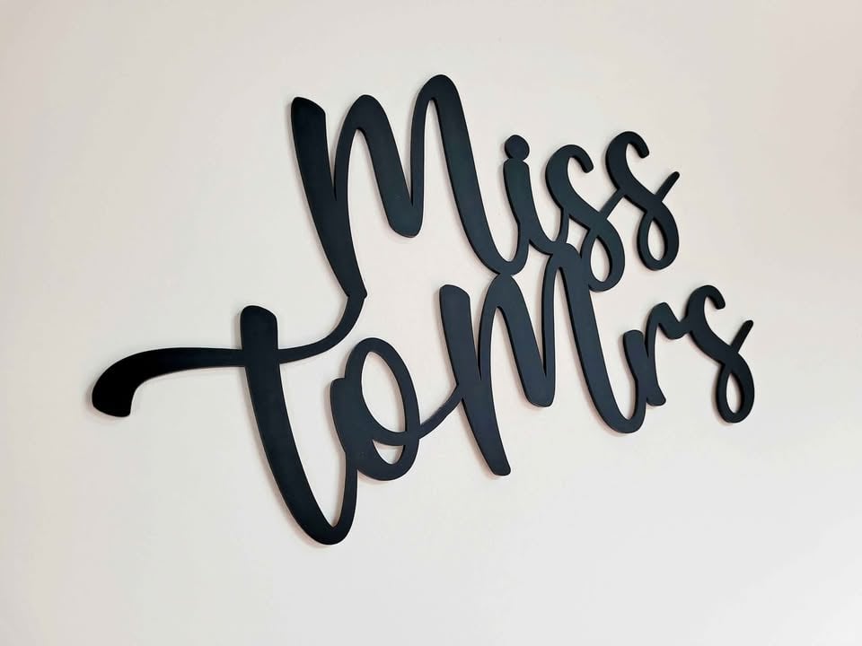 Miss to Mrs sign to hire photo 2