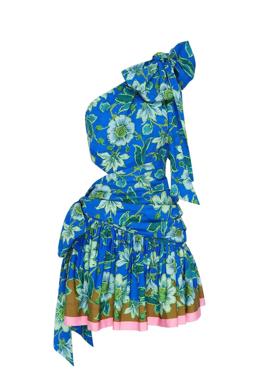 Alemais Winnie One Shoulder Dress Spliced Size 10 photo 2