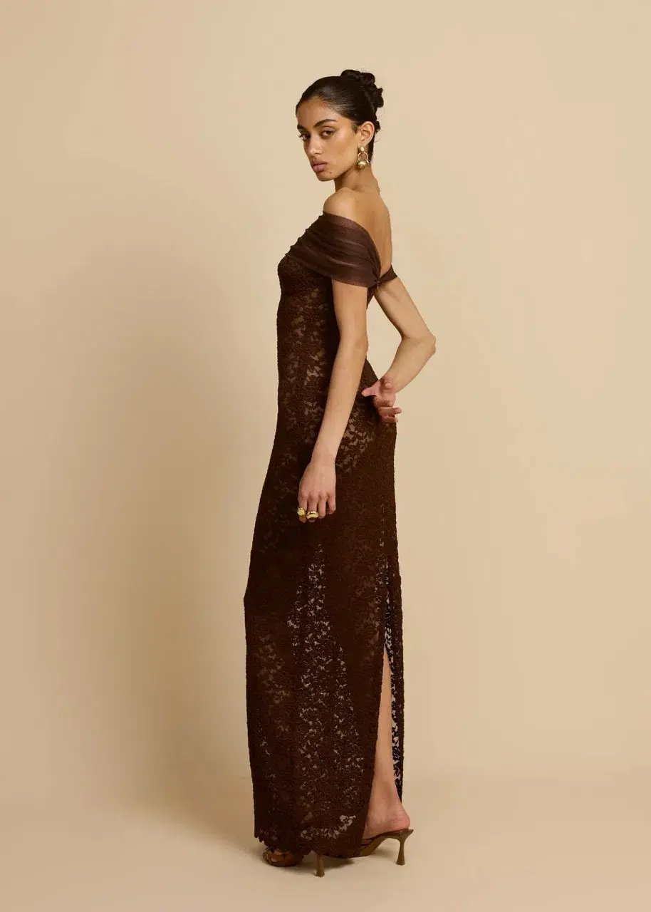 Arcina Ori Milana Dress in Chocolate Size M/AU10 photo 7