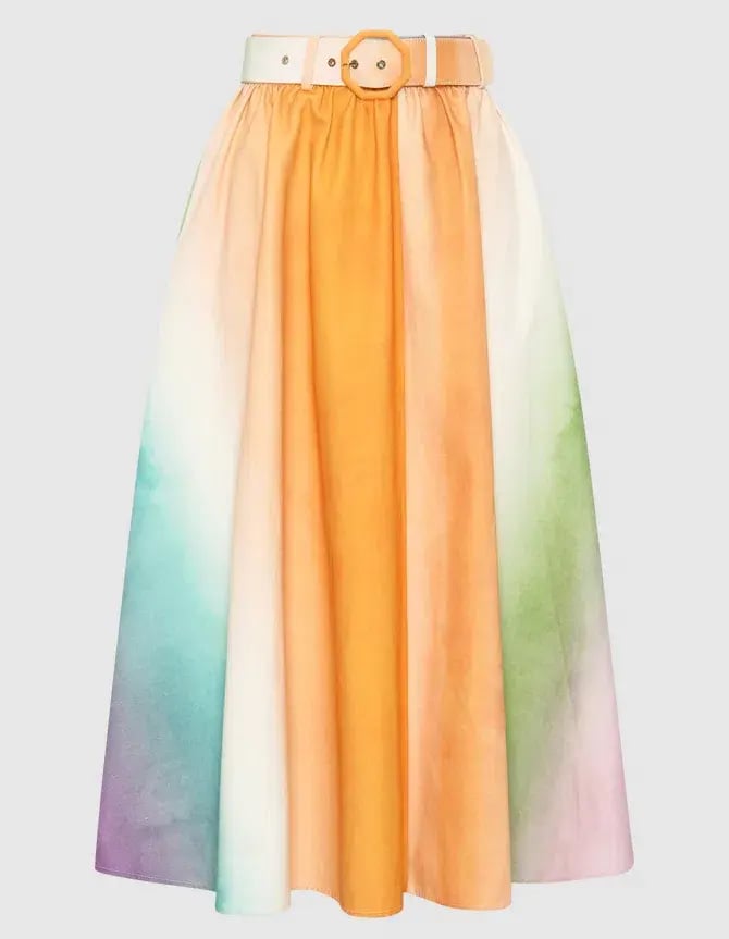 Kate Ford Corinth Maxi Skirt Multicoloured Size 4 / AU 14 photo 4