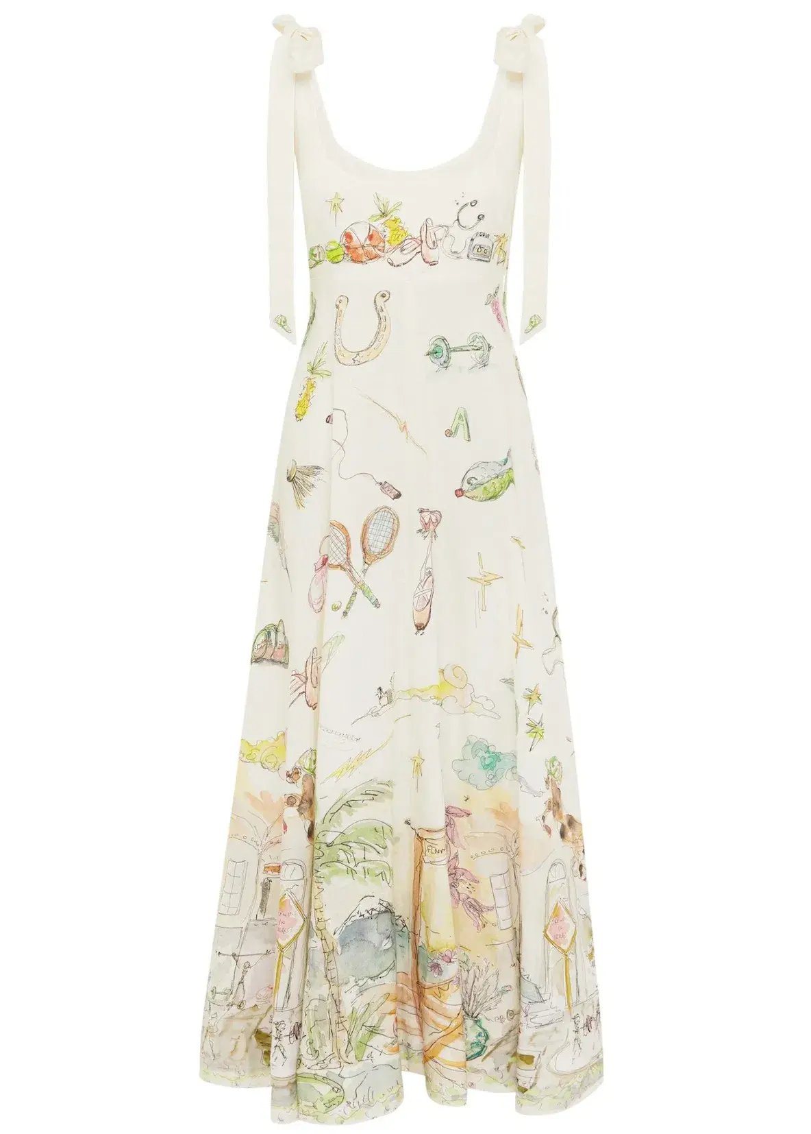 Alemais Anouk Ballet Sundress White Size AU 8 photo 4