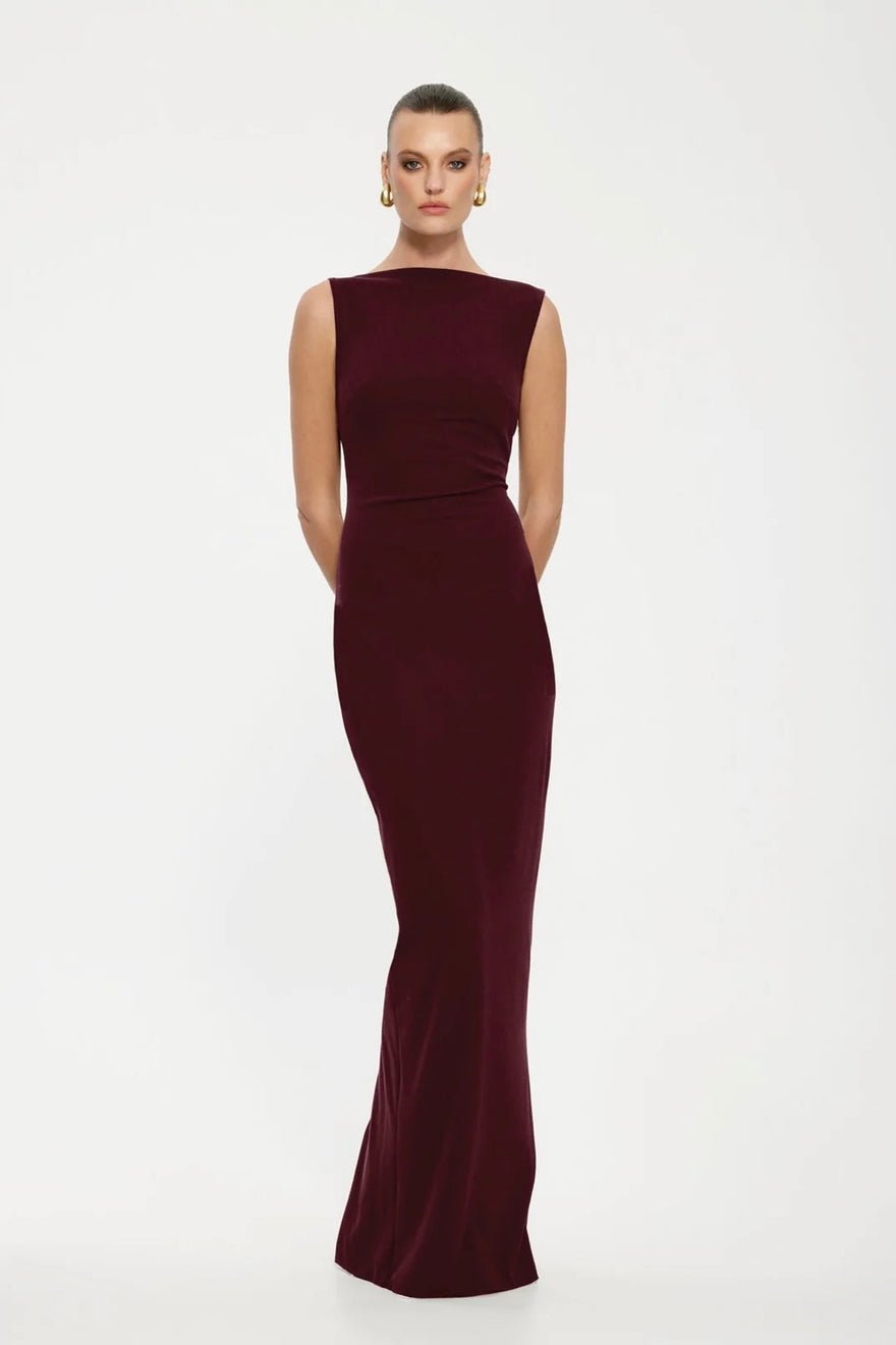 Effie Kats Verona Gown - Wine photo 2