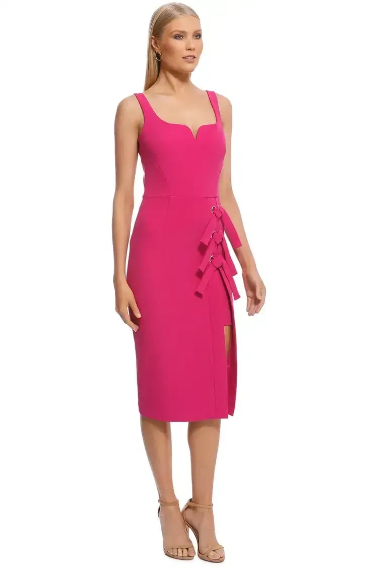 Rebecca Vallance Delilah Dress Fuschia Size 14 photo 2