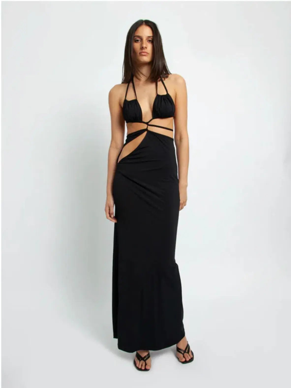 Christopher Esber Displace Dress Black Size 6 / XS photo 2