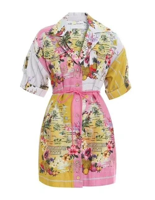Zimmermann Nina Safari Mini Dress Size 8 photo 2