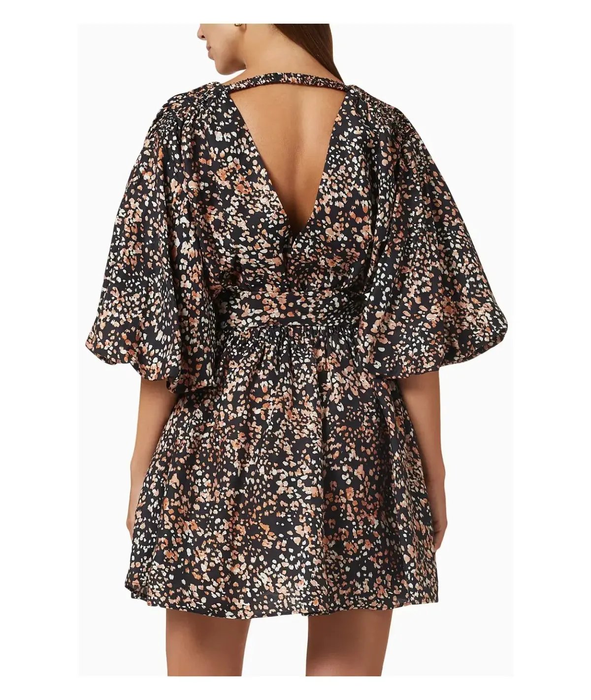 Acler Edson Wild Spot Dress Print Size 8 photo 3