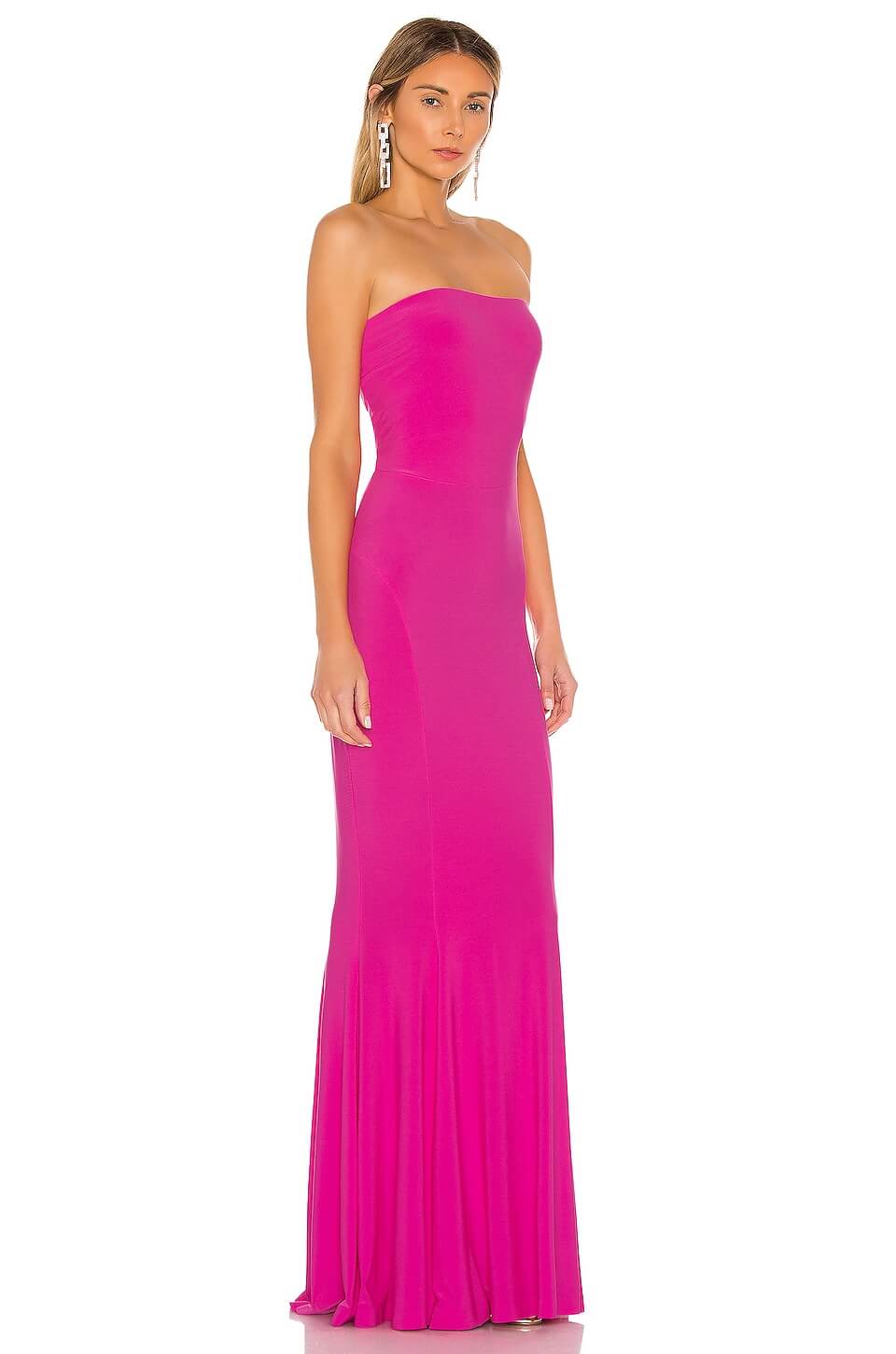 X REVOLVE Strapless Fishtail Gown Norma Kamali photo 2