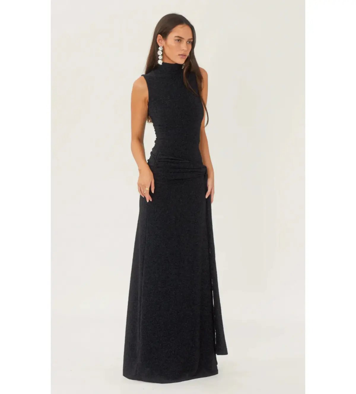 Arcina Ori Monica Maxi Dress Midnight Blue Size 6/XS photo 4