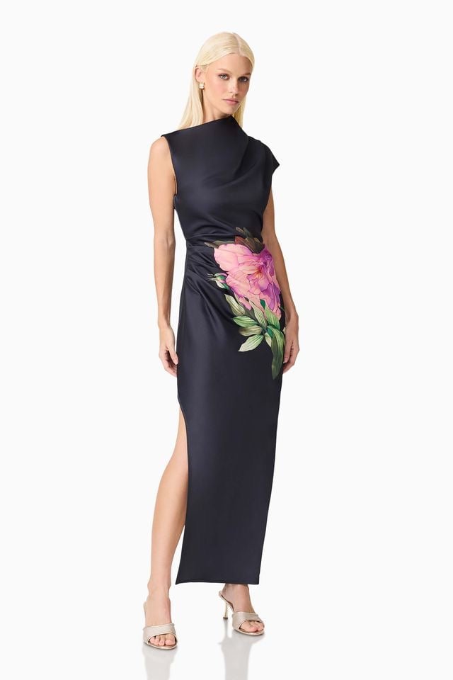 Elliatt Azelie Gown - Black photo 2