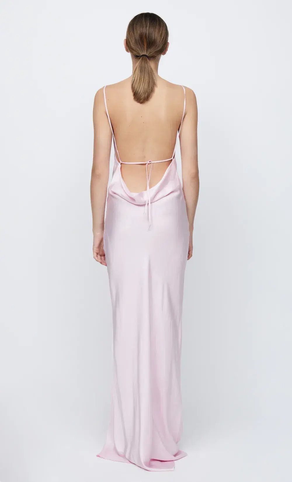 Bec & Bridge Joelle Split Maxi Dress Quartz Blush Size AU 6 photo 5