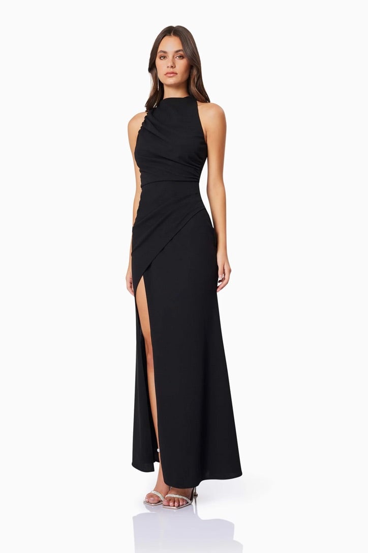 Elliatt Jade Maxi Dress - Black photo 2
