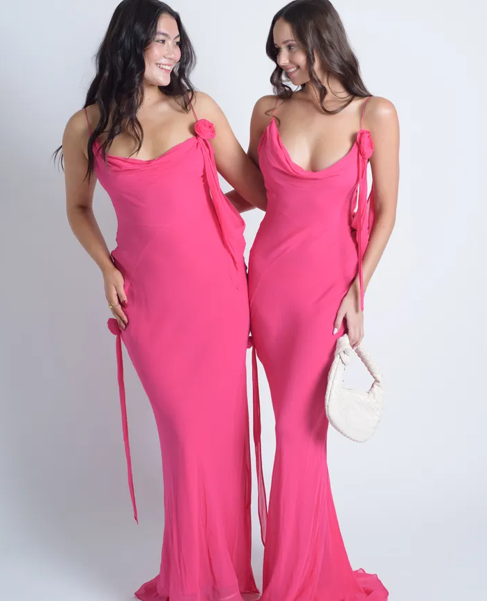 Rat & Boa Sirena Pink Dress photo 4