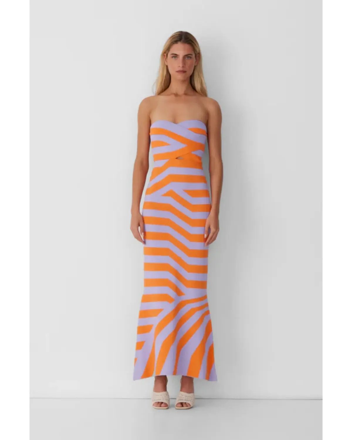 The Wolf Gang Aude Maxi Dress Lilac Size S / AU 8 photo 2