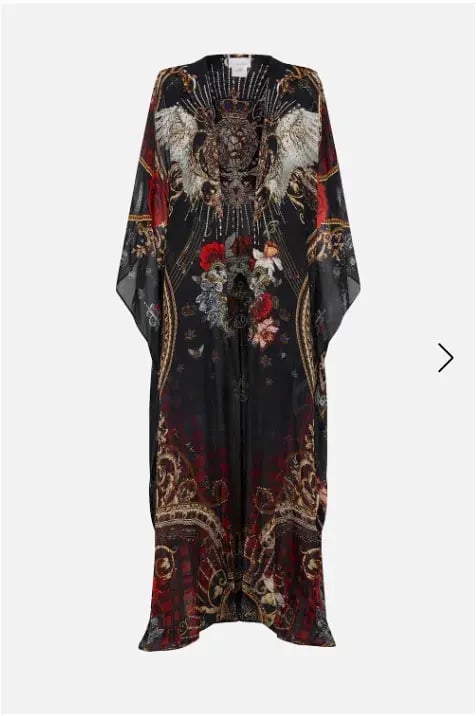 Camilla X Robbie Williams Oversized Robe Do I Entertain You Dress Print One Size photo 4