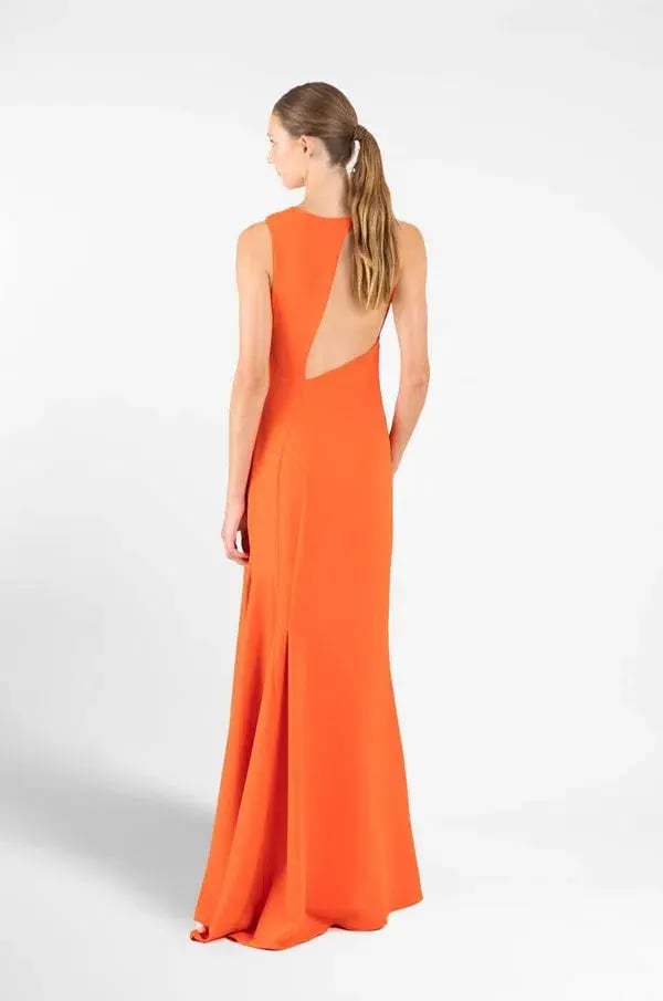 One Fell Swoop Dakota Gown in Chilli Size 8 photo 2