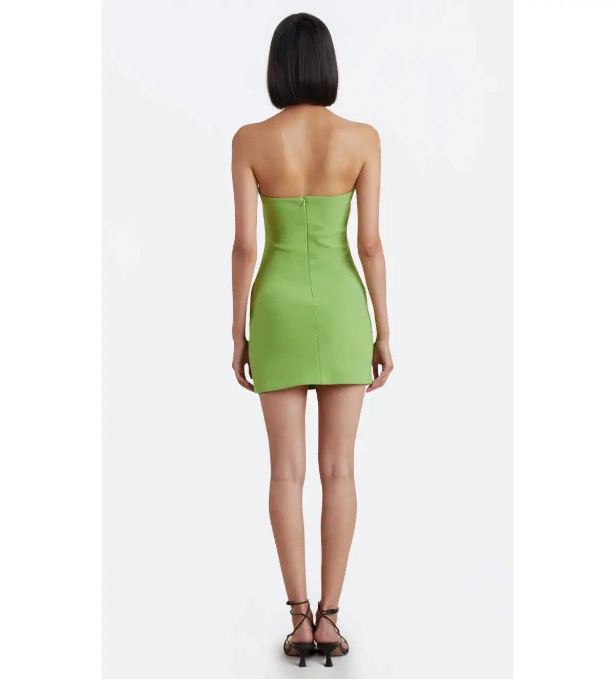 Bec & Bridge Karina Mini Dress Pea Green Size AU 6 photo 2