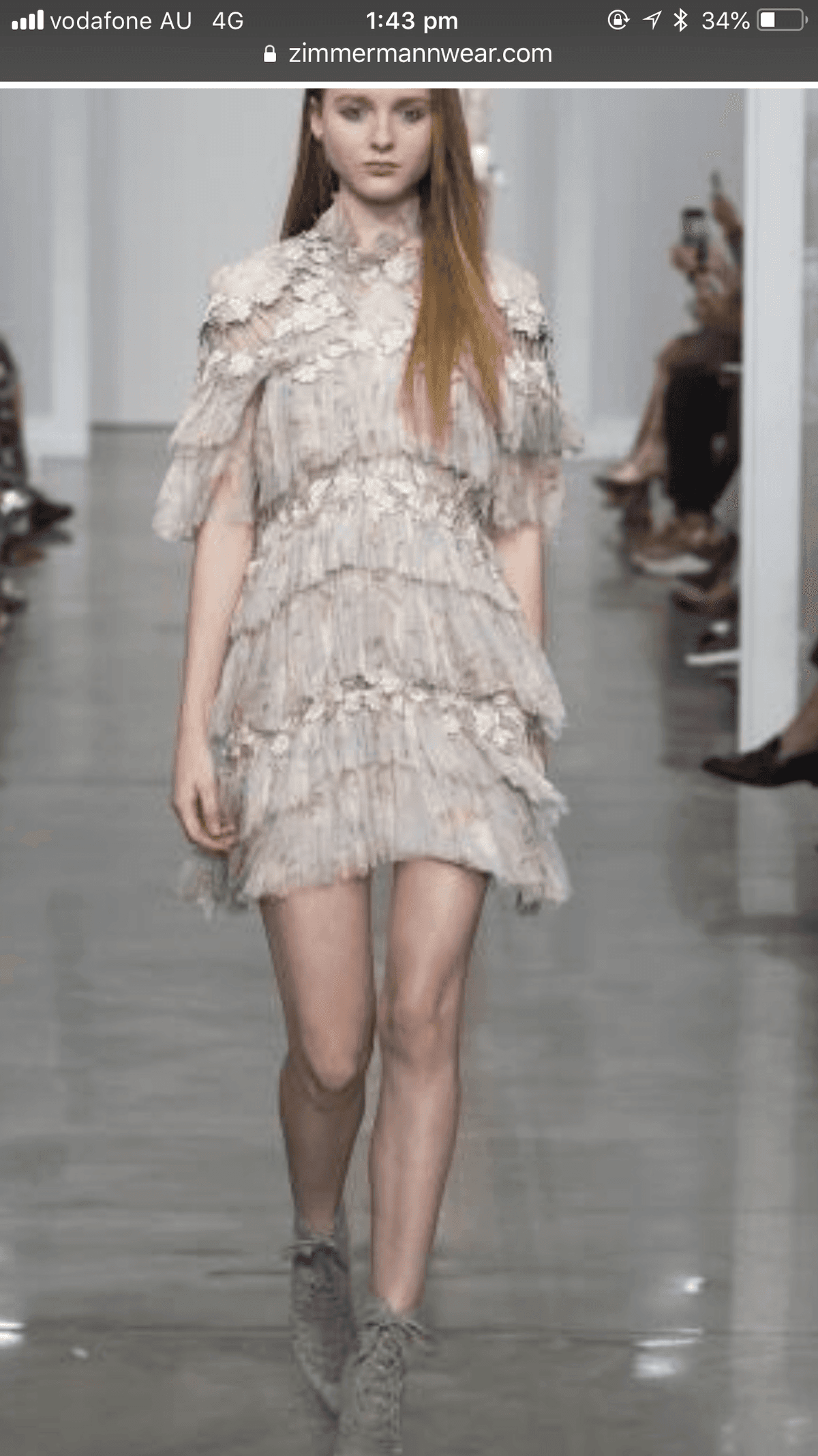 Zimmermann Stranded Tier mini dress size 1 photo 3