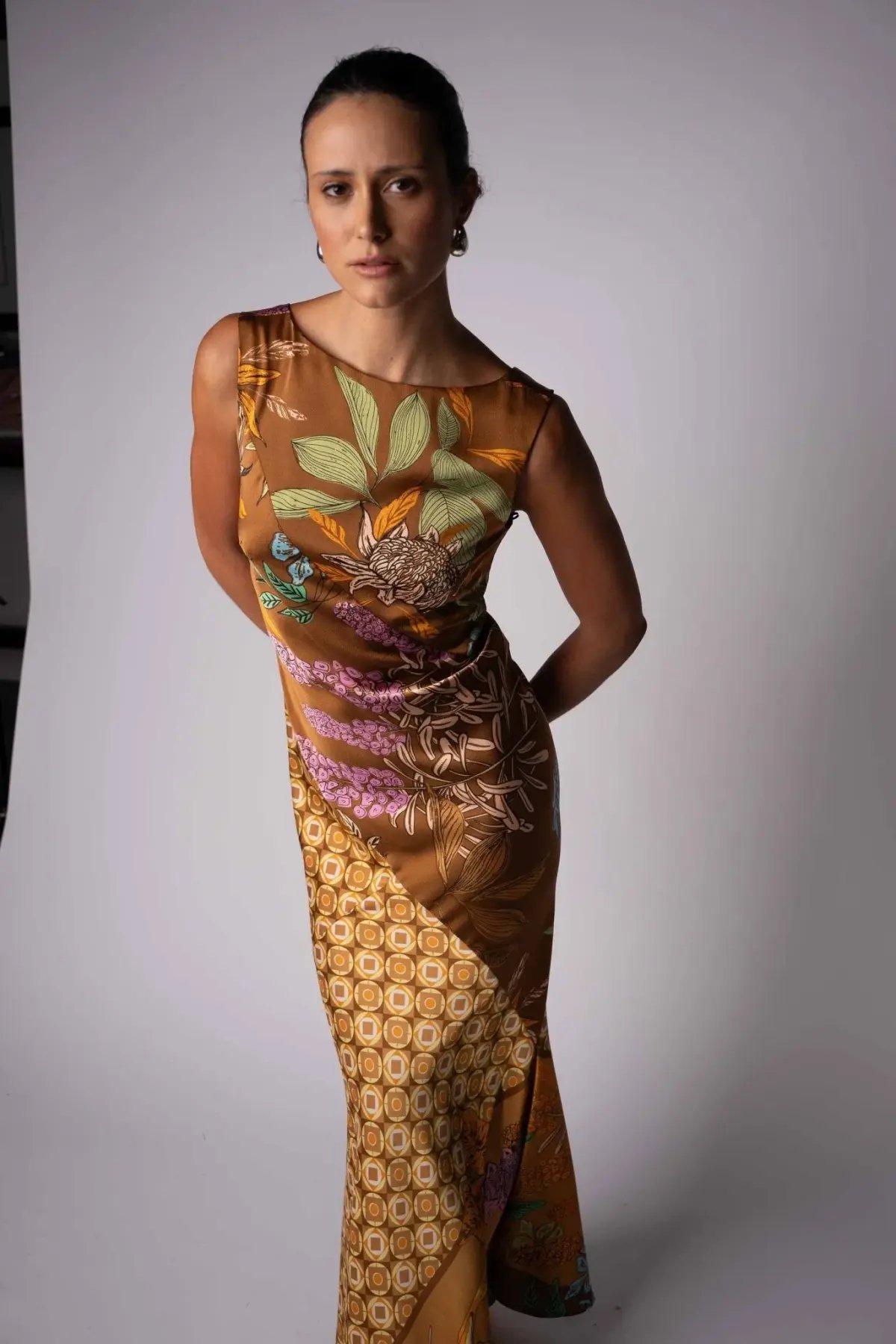One Fell Swoop Fleur Monica Maxi-Koi No Mori Multi Size 6 photo 6