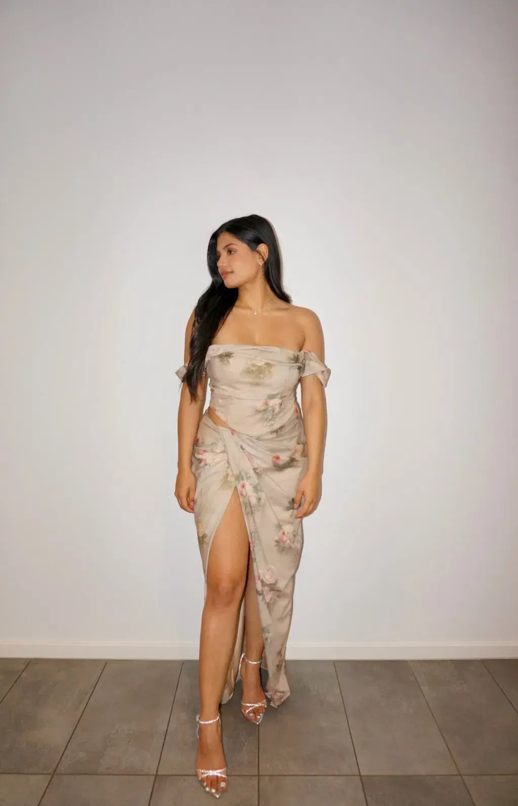 House of CB Vintage Set Floral Beige Size S / AU 8 photo 3