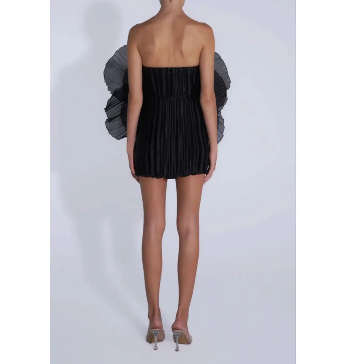 L'idee Fleur Mini Dress Noir Black Size AU 8 photo 4