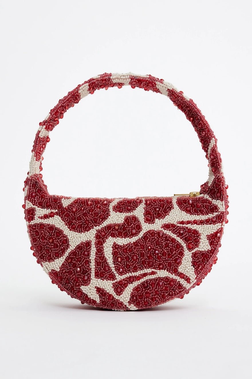 Acler Bead Birch Bag - Chilli Ivory photo 3