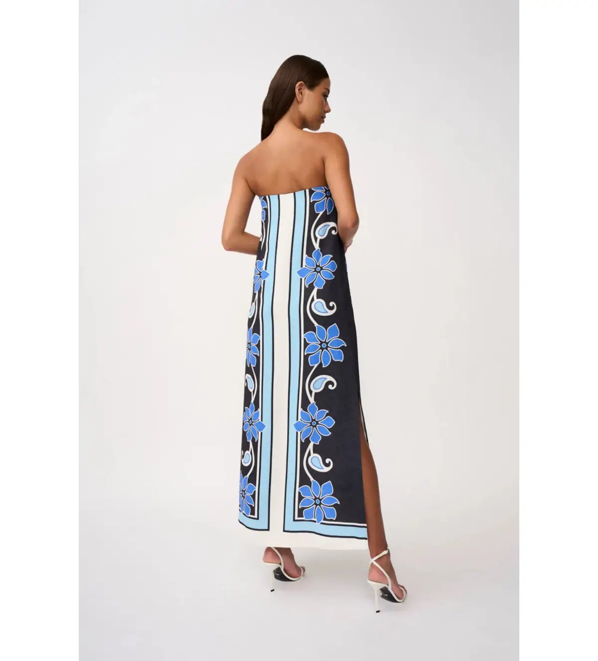 By Johnny - Azure Granada Strapless Dress Size AU 8 photo 5