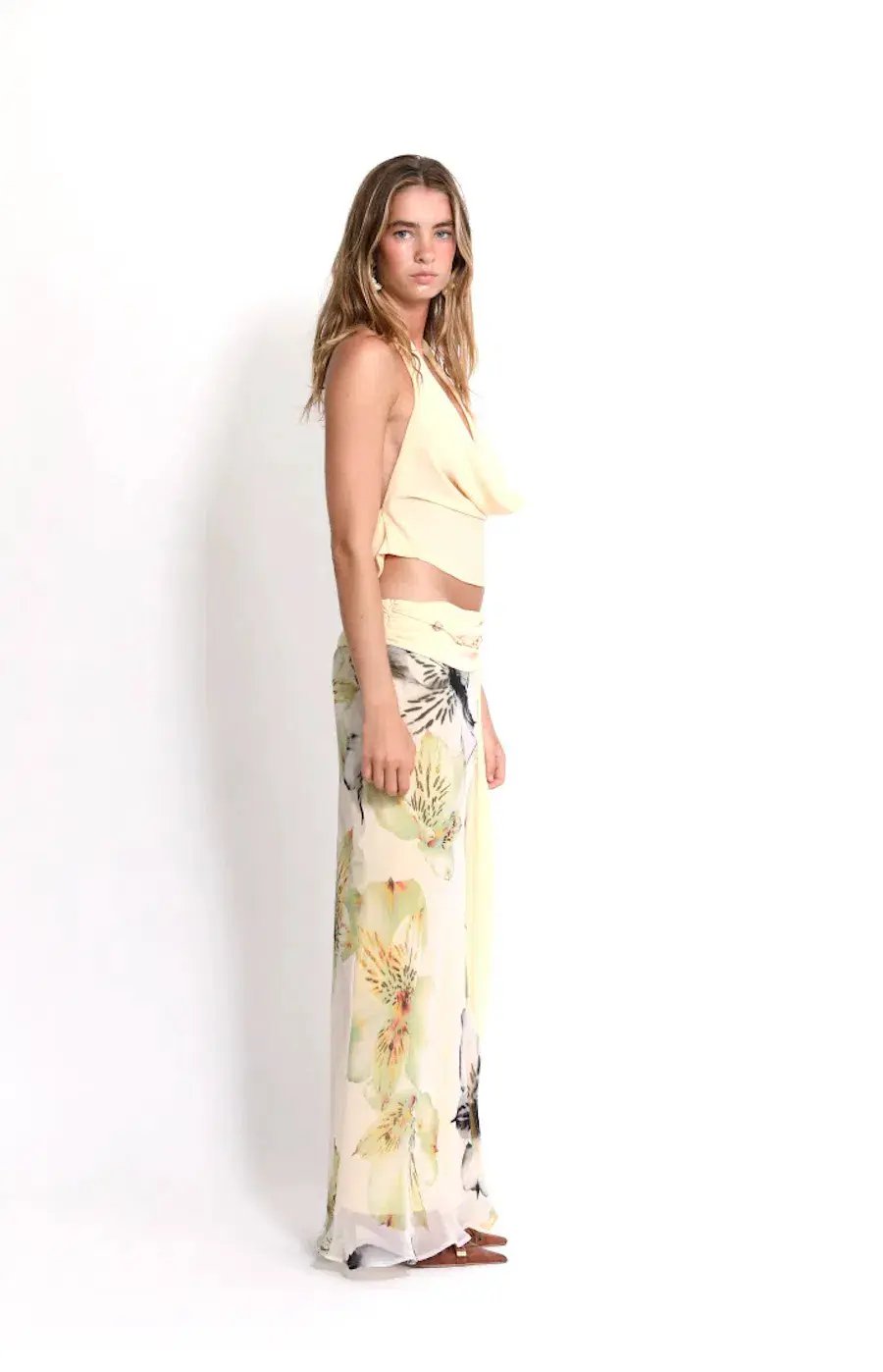 Katali Kaia Cowl Top and Belle Skirt Orchid Romance Size 8 / AU 8 photo 2