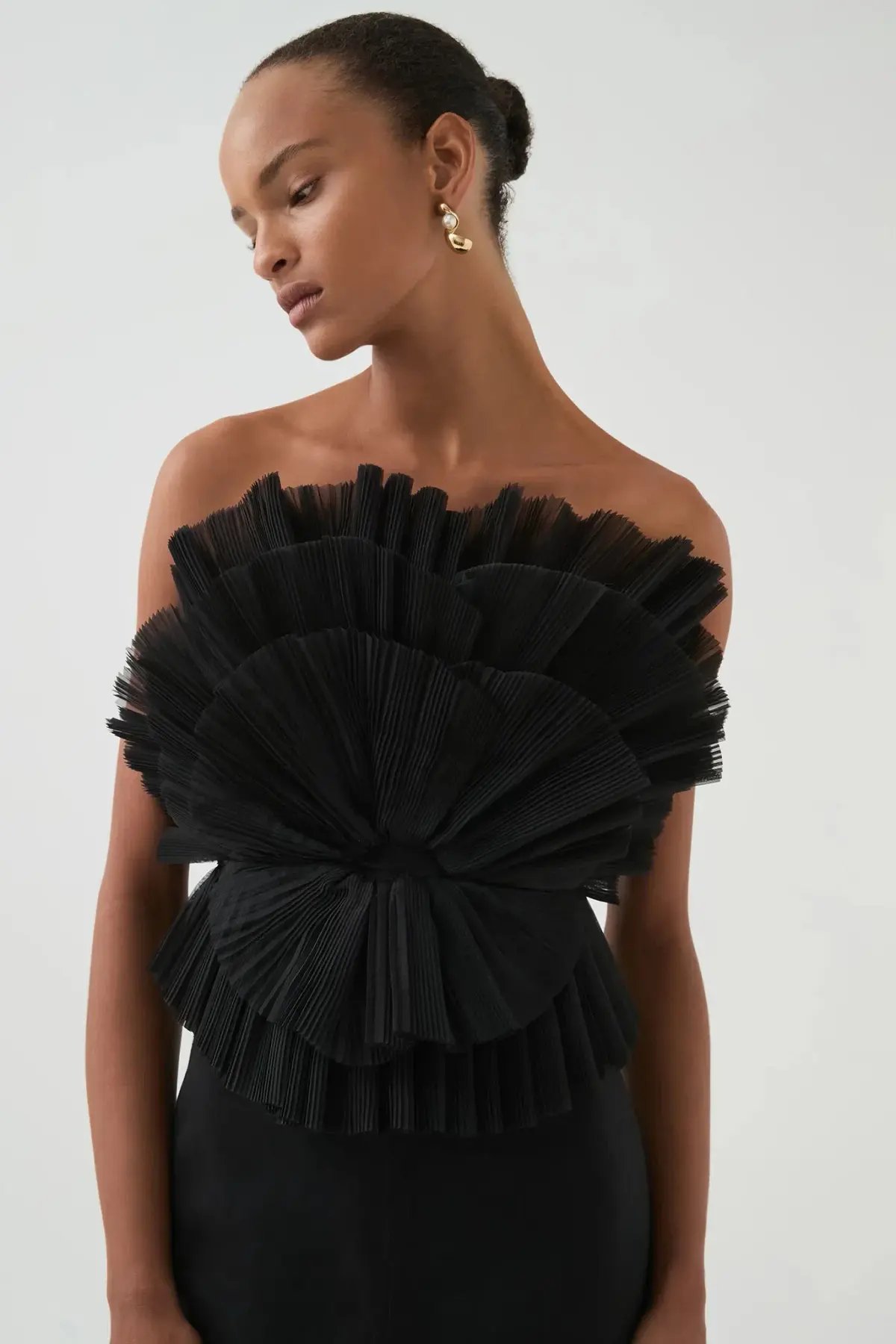 Aje Kira Midi Dress Black Size AU 8 photo 5