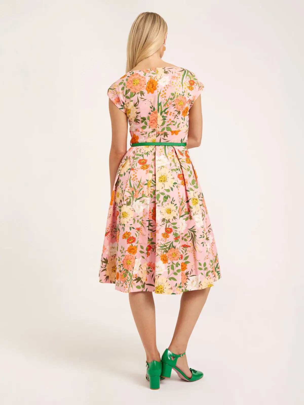 Review Avant Gardens Dress Blush Floral Size AU 12 photo 3
