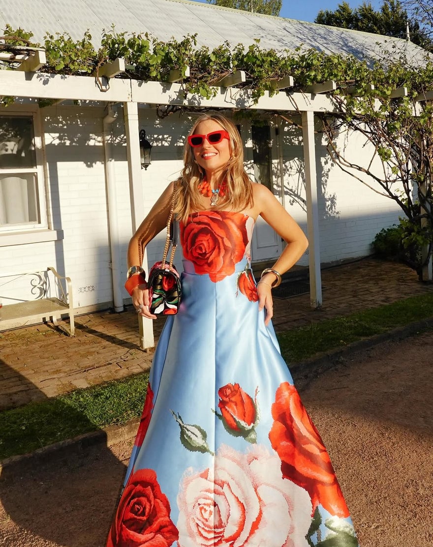 Aston Studio S Audrey Gown, Arctic Rose photo 3