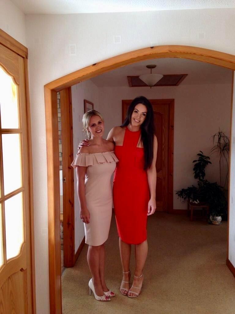 Alex Perry Piper Dress Orange Size 10 photo 2