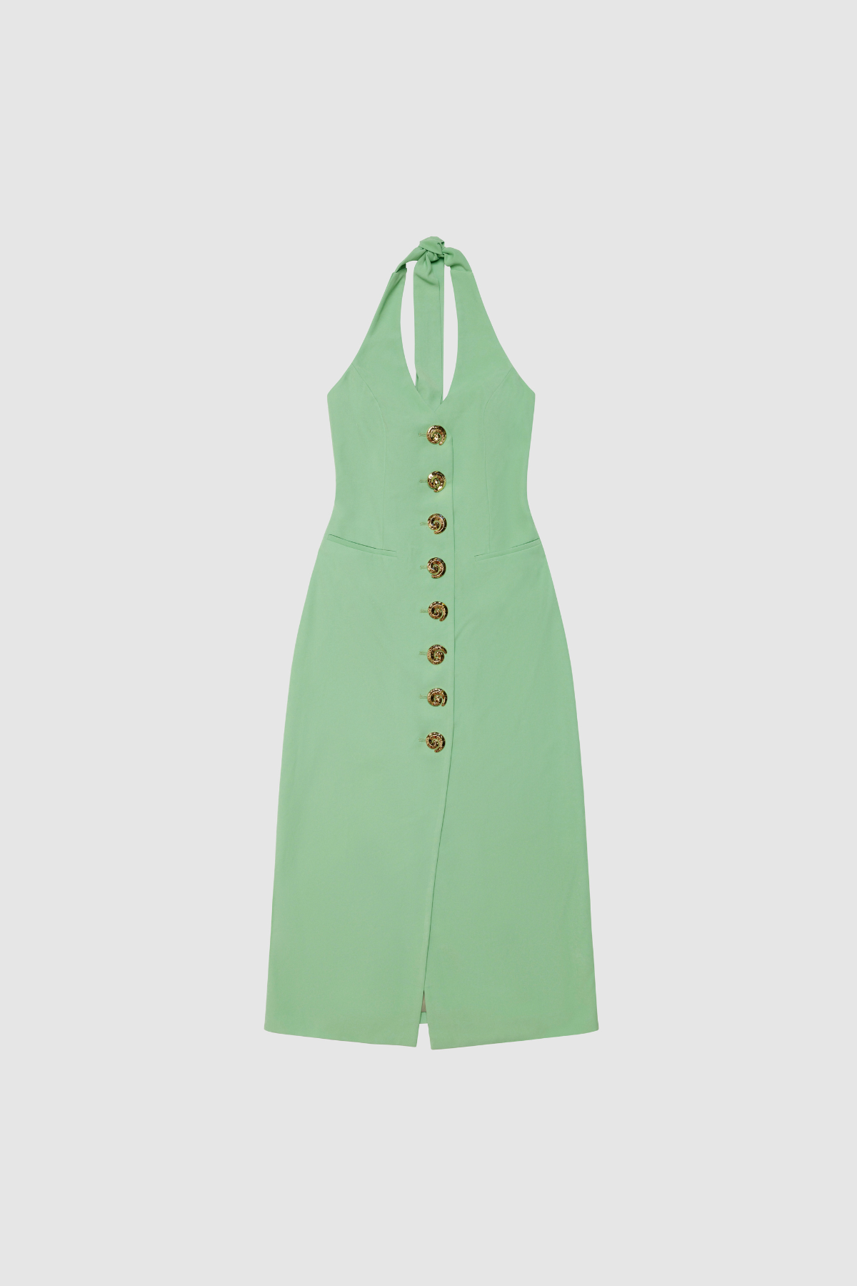 THE WOLF GANG IRIDA MAXI DRESS - SAGE photo 6