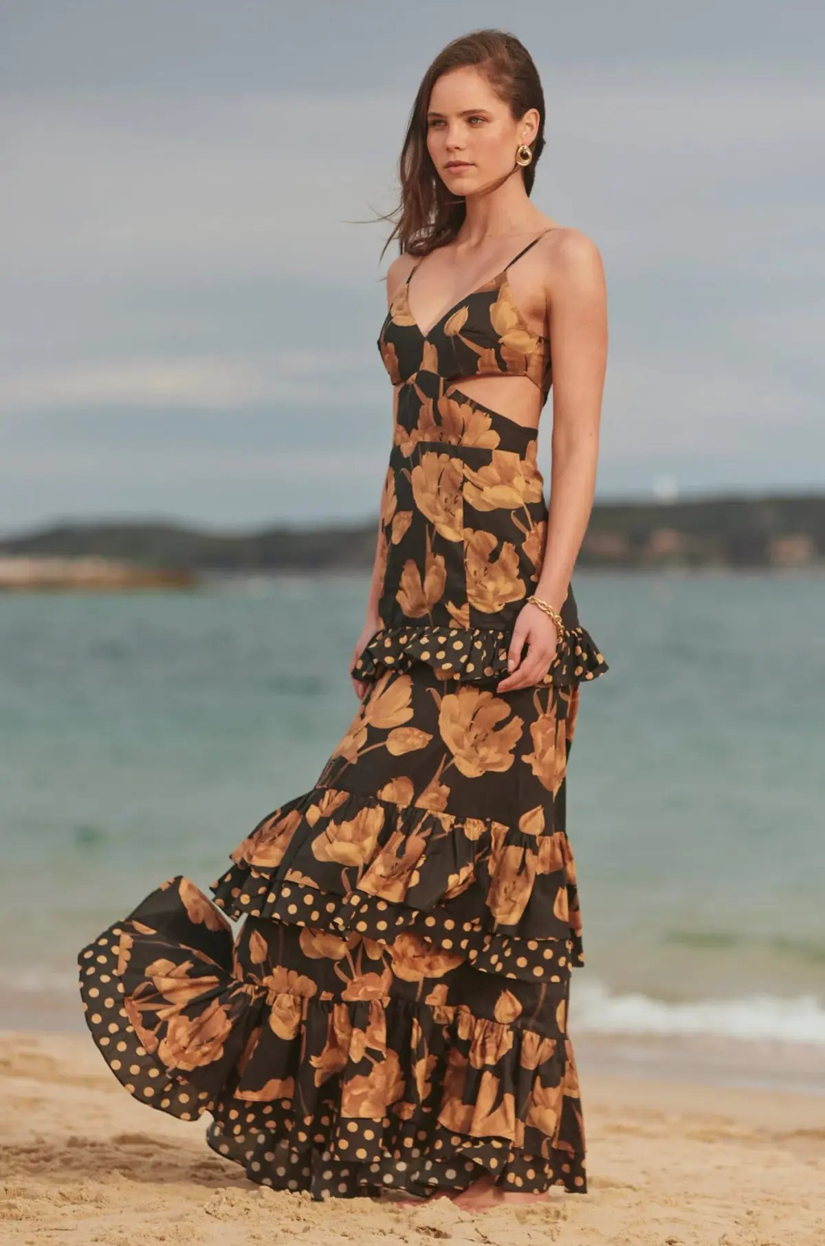 Sonya Moda Valentina Gown in Marabella Floral Print Size AU 6 photo 4