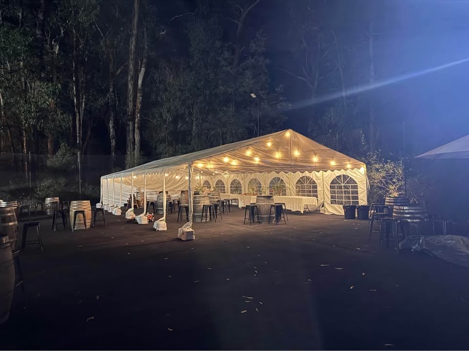 Festoon lights and marquee hire photo 3