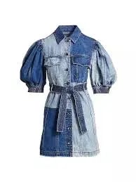 Aje Freecycle Denim Dress Size AU 8 photo 3