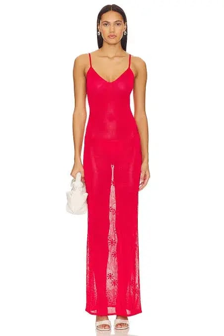 Asta Resort Delilah Maxi Dress Rossa Size 8 photo 5
