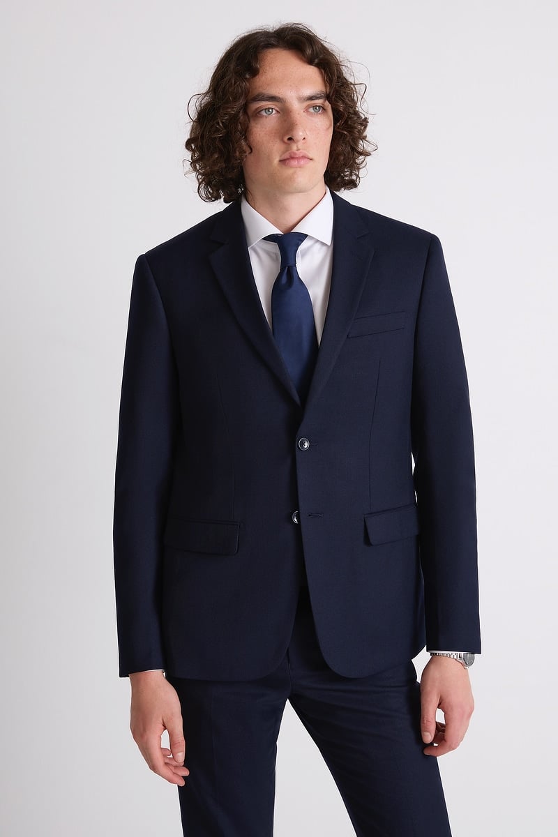 Navy Blue Suit Jacket photo 2