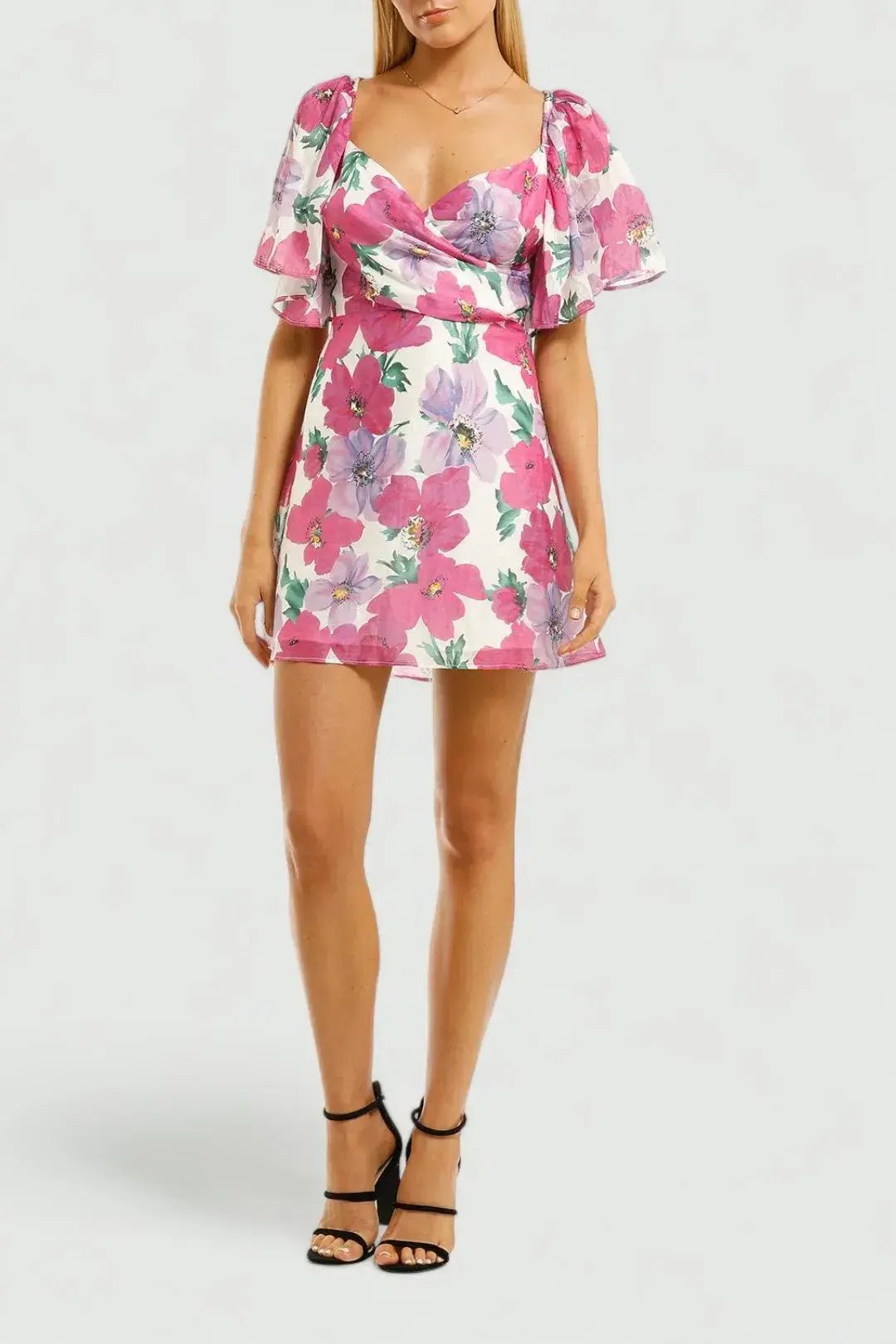 Talulah My Lover Mini Dress in Poppy Paradise Size 14 photo 2