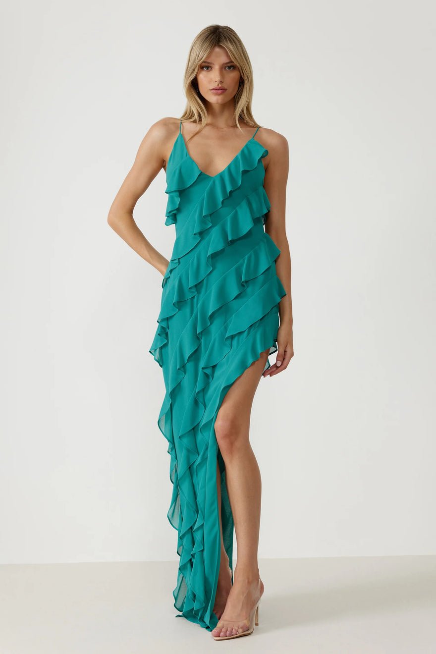 Lexi Etienne Dress - Teal photo 3