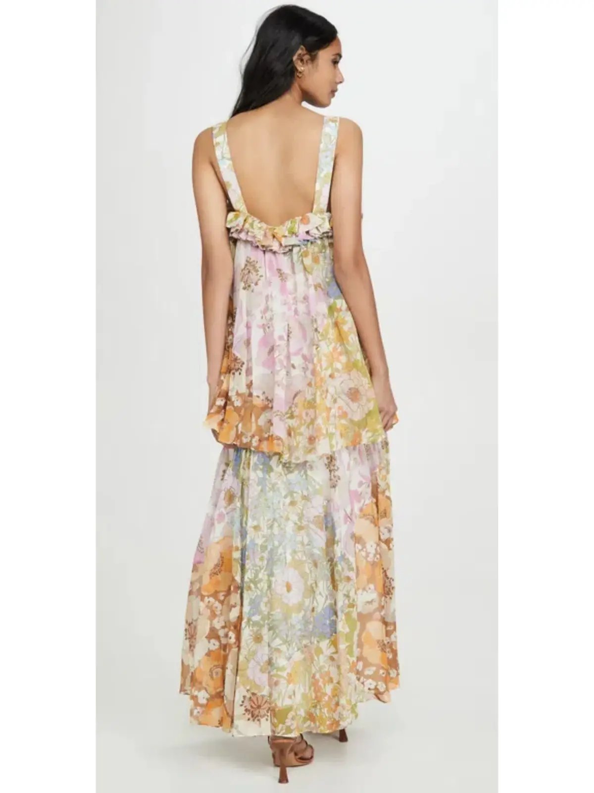 Zimmermann Super Eight Maxi Dress Floral Size 0 / AU 8 photo 3