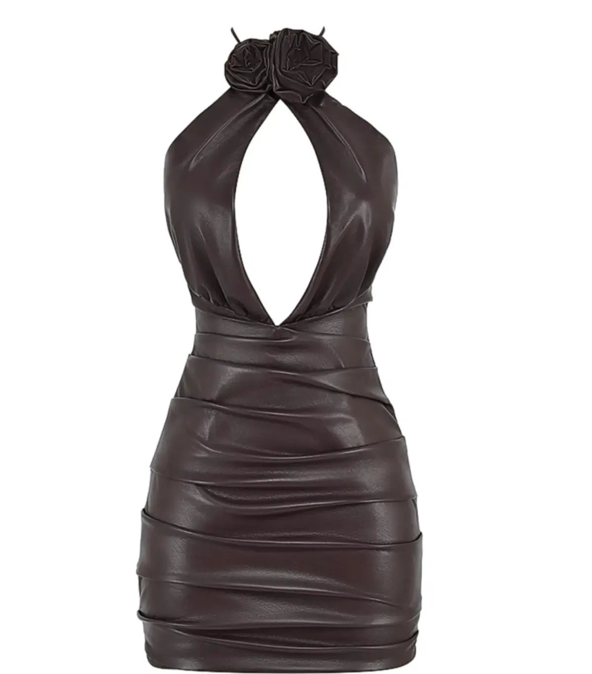 House of CB Olivia Mini Dress Brown Size XS / AU 6 photo 5