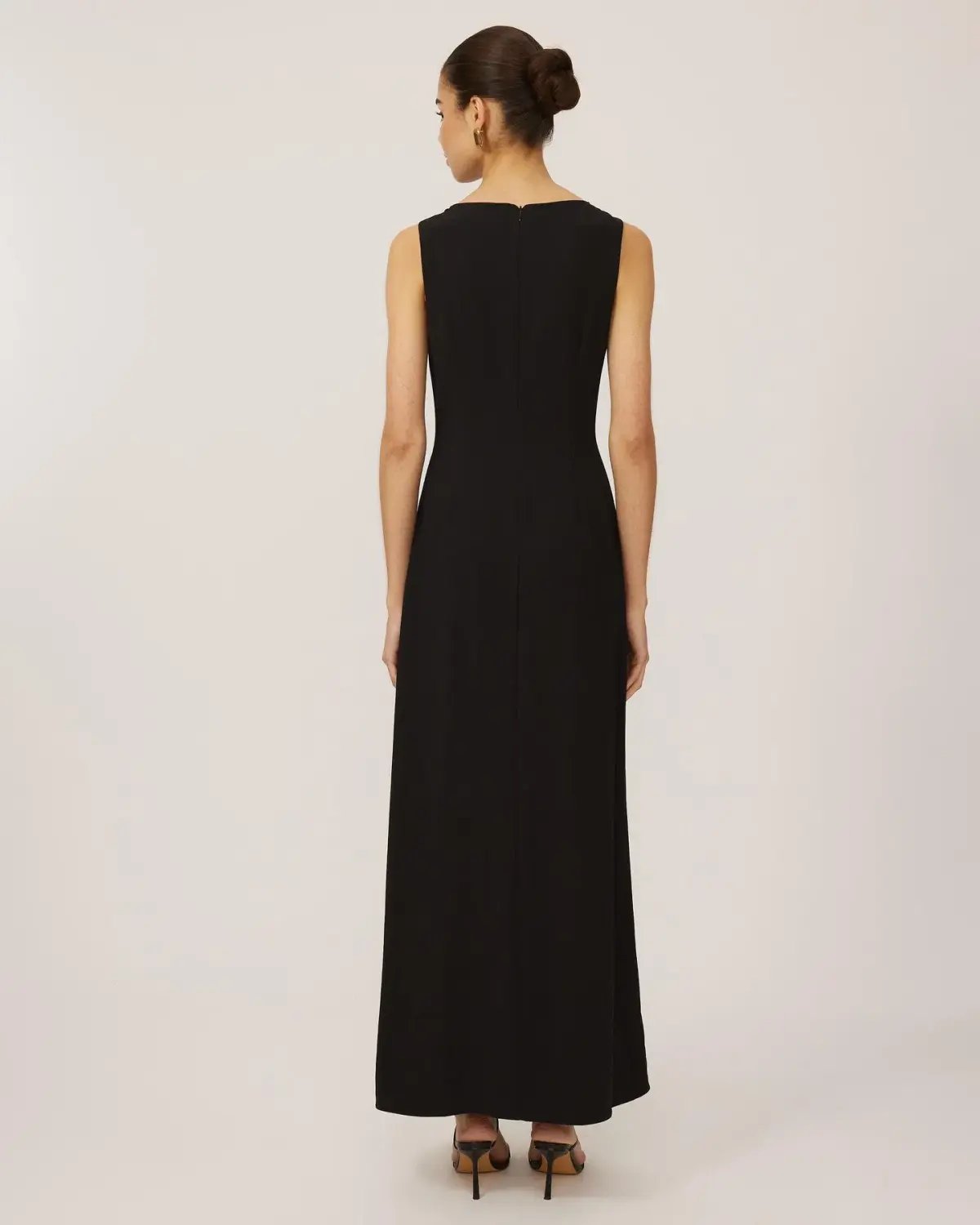 Tussah Jasper Maxi Dress Black Size AU 8 photo 3