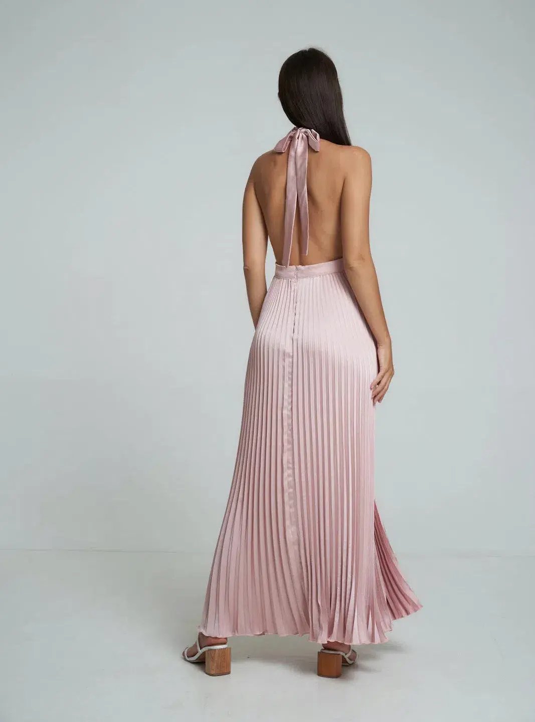 L'Idee Renaissance Split Gown Ballet Pink Size 6 photo 2