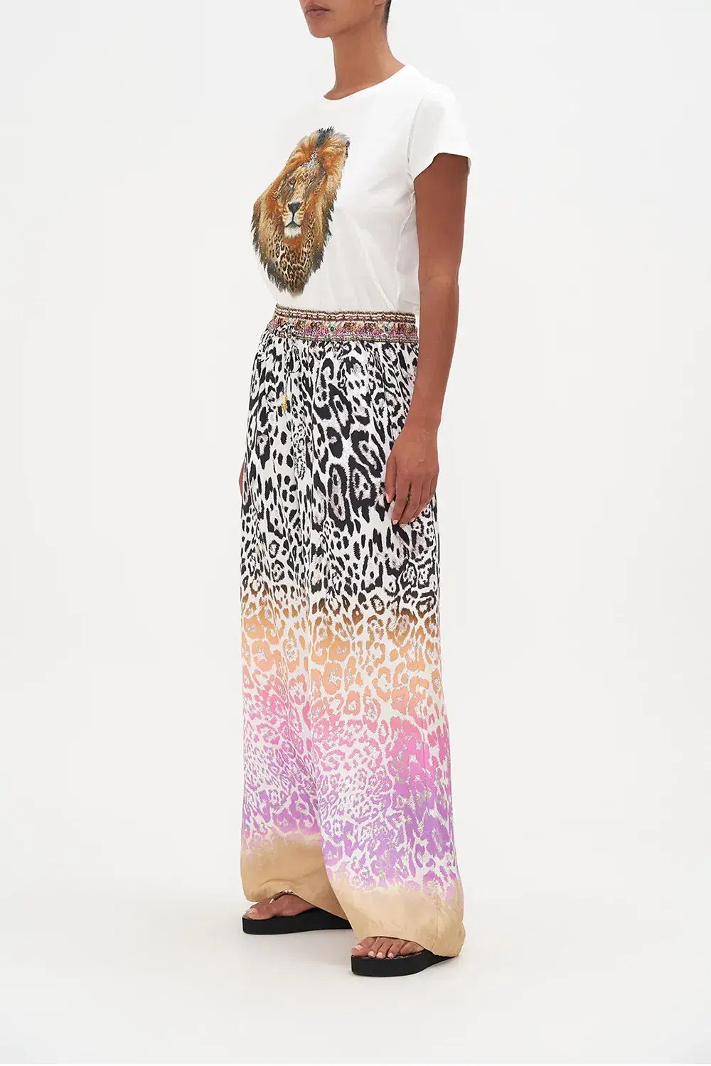 Camilla Straight Leg Pant Kitty Kat Klub Size L / AU 14 photo 2