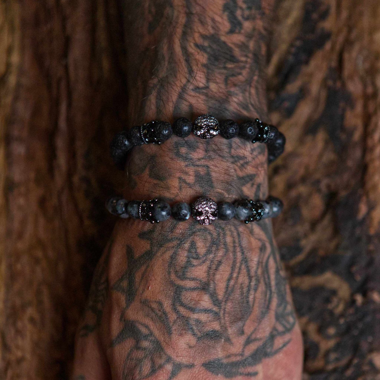 End of Life Lavastone Bracelet photo 2