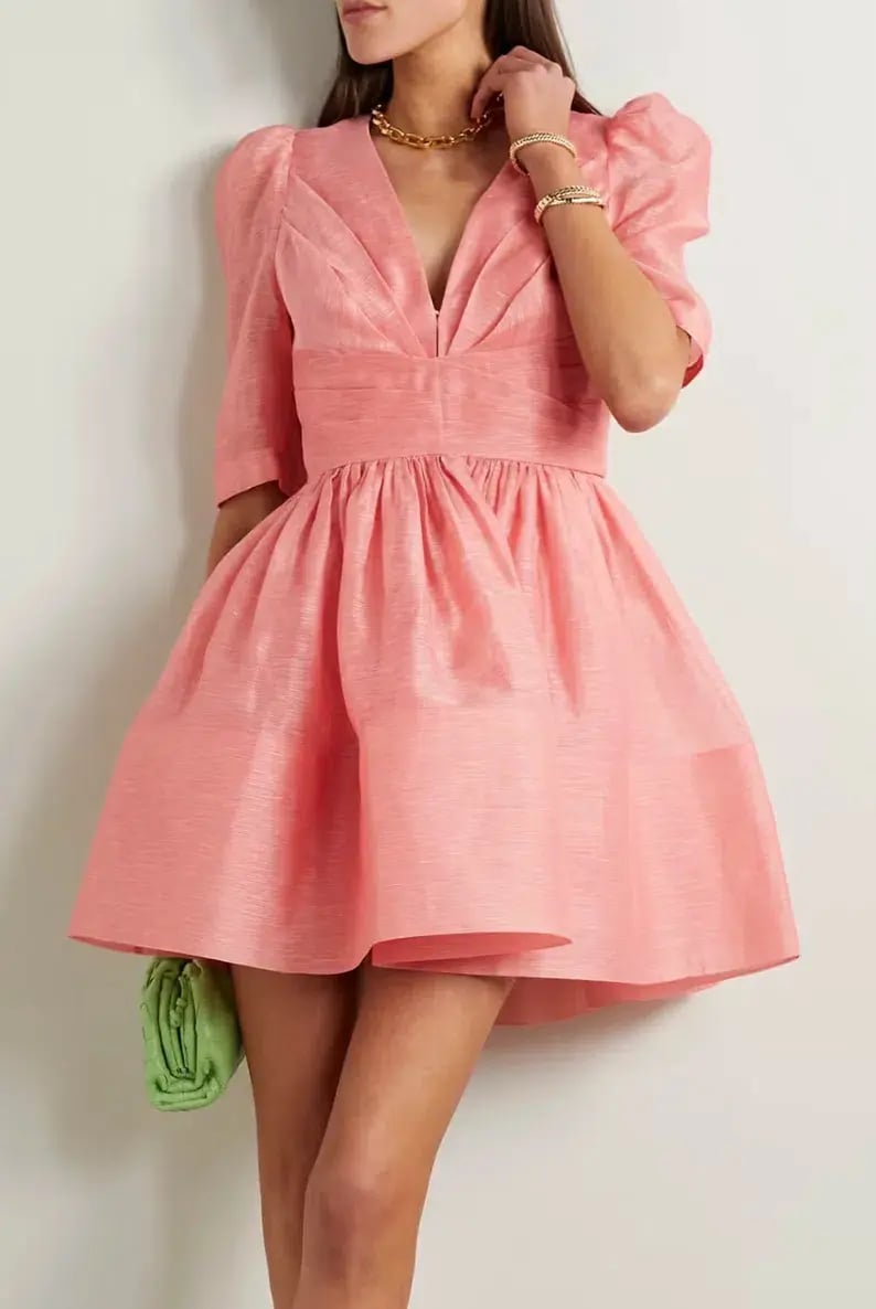 Zimmermann Wonderland Sleeved Mini Dress Guava Size 2 / AU 12 photo 2