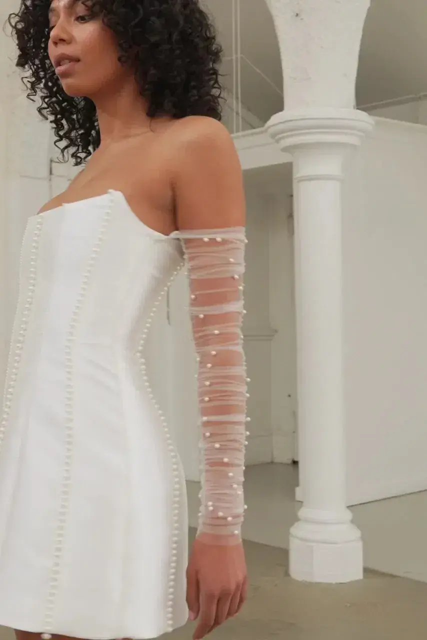 Eliya The Label Kayla Dress White Size 8 photo 6