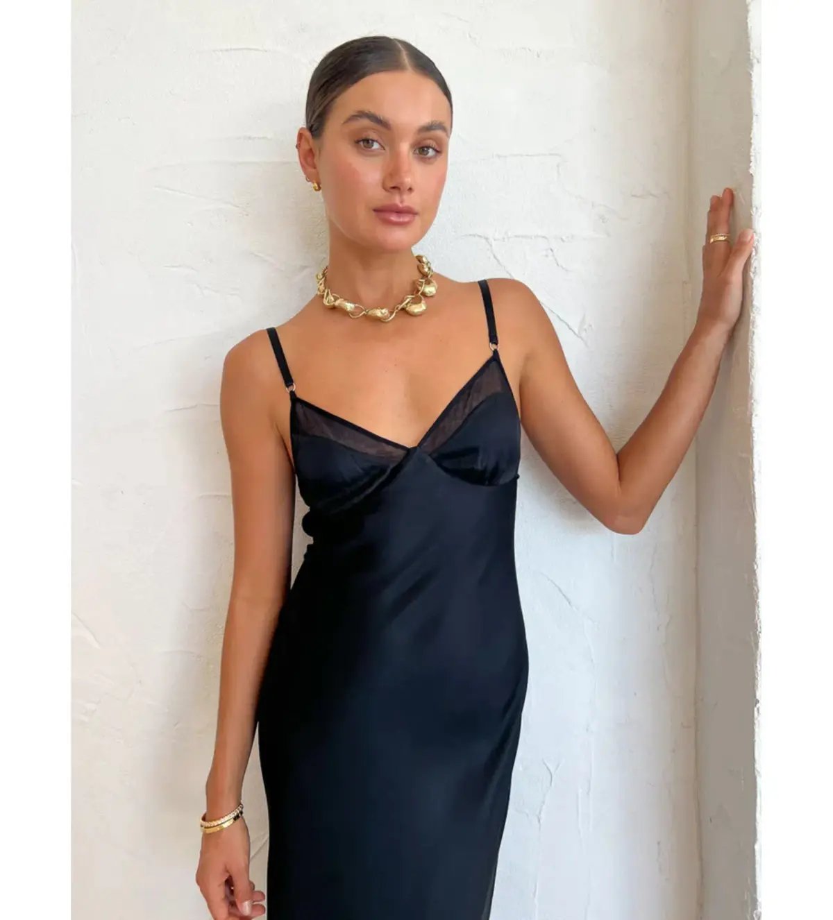 Bec Bridge Joelle Maxi Black Size M/AU 10 photo 3